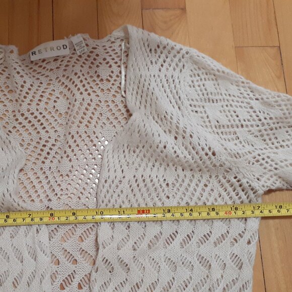 Cardigan long beige - Picture 4 of 4